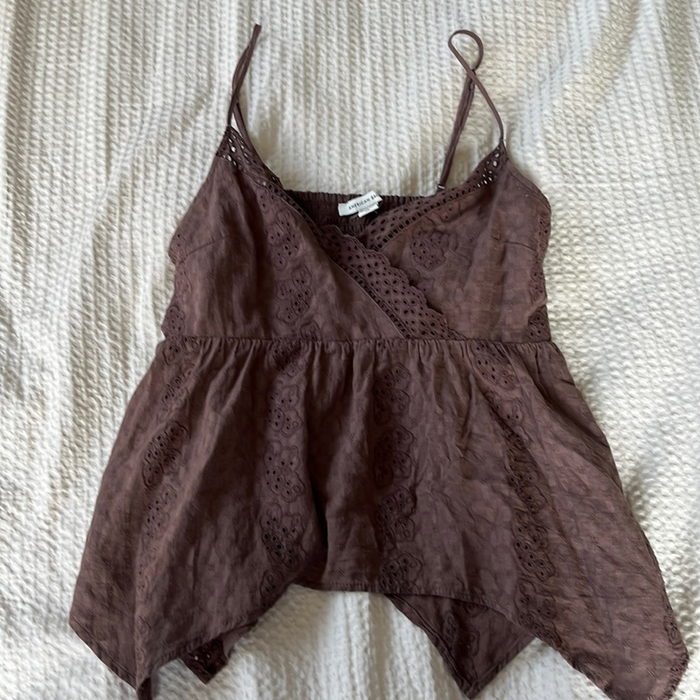 Brown XS cami from American Eagle